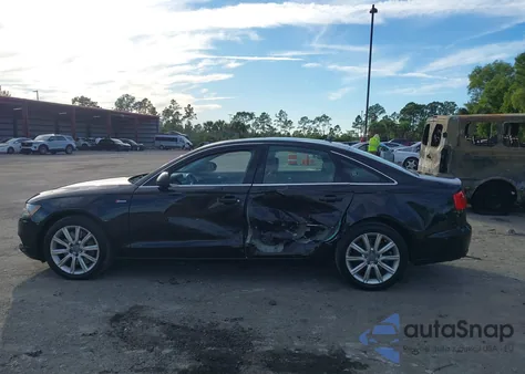 2013 Audi A6 3.0T Premium z USA, uszkodzony, nr VIN WAUGGAFC7DN025680